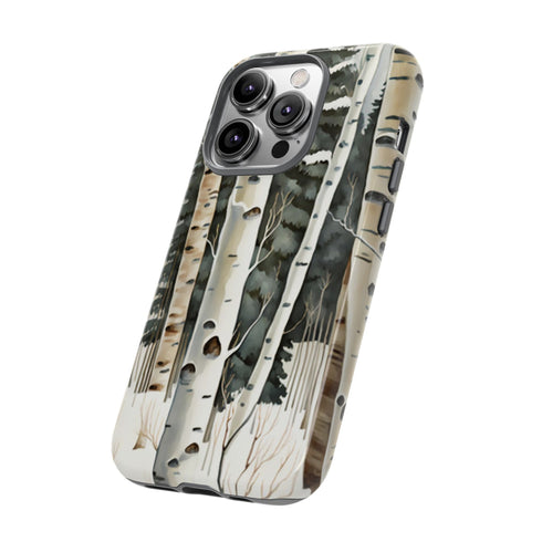 Winter Aspen Trunks - Impact Resistant Phone Case